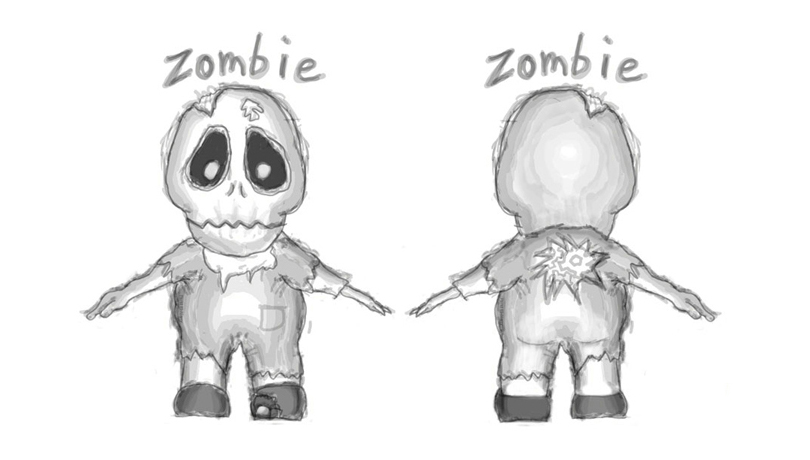 Character Concept - Mini Zombie