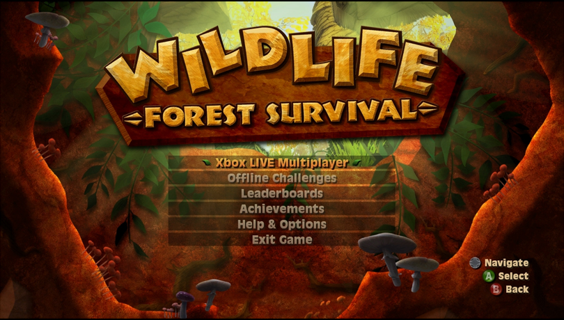 UI Design - Wildlife: Forest Survival